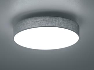 Deckenlampe Deckenleuchte Wohnraumleuchte LED LUGANO 22 Watt grau