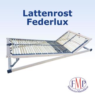 Lattenrost Federlux KF verstellbar 42 Leisten 5 cm Höhe 90x200