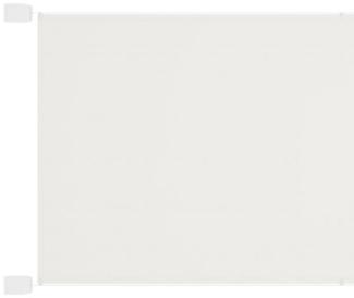 Senkrechtmarkise Weiß 140x800 cm Oxford-Gewebe