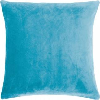 Pad Kissenhülle Samt Smooth Sky Blue (50x50cm) 10424-I25-5050