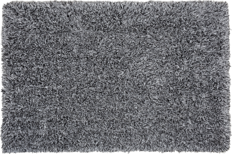 Teppich schwarz-weiß 200 x 300 cm Shaggy CIDE