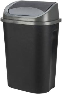 Abfalleimer Schwingdeckeleimer Mülleimer Müllbehälter aus Kunststoff 25 Liter