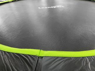 Trampolin Lean Sport 426 cm schwarz grün