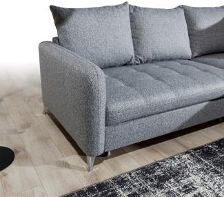 99rooms Torello Ecksofa Strukturstoff INARI Beige Rechts