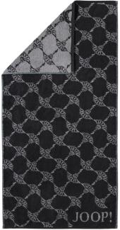 Joop! Handtuch Handtücher 50x100 Classic Cornflower 1611-90 schwarz grau
