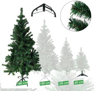 Künstlicher Weihnachtsbaum inkl. Ständer Tannenbaum Christbaum grün 180cm
