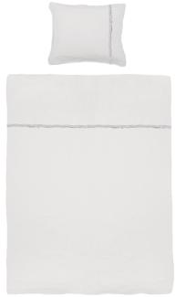 Town & Country Harwich Bettdeckenbezug Weiß 140 x 200 / 220 cm Weiß