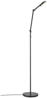 Nordlux BEND LED Stehlampe schwarz 410lm Touchdimmer 36,8x25x135cm