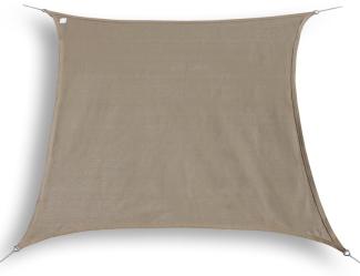 hanSe® Marken Sonnensegel Quadrat 2x2 m taupe