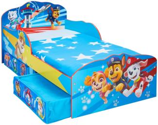 Moose Toys 'Paw Patrol' Kinderbett blau, 70 x 140 cm, mit Schubladen