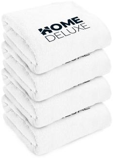 HOME DELUXE 4er Set Home Deluxe Handtuch klein - 40 x 70 cm