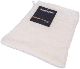 Traumschloss Frottier-Line Premium Waschhandschuh creme 16x21