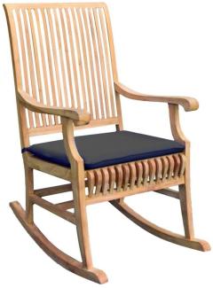 Sitzauflage 48 cm x 45 cm für Stuhl Cremona / Como - schwarz