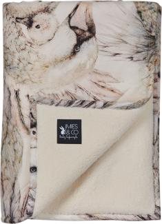 Mies & Co My Wings Teddy Babydecke Offwhite 70 x 100 cm Weiß