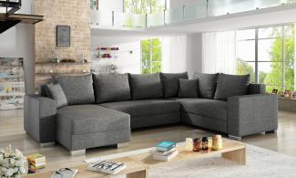 Ausziehbares Sofa POOLO, U-Form, 312x92x210, sawana 05, link