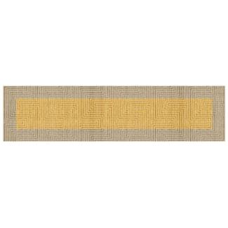 Teppich DKD Home Decor Gelb (60 x 240 x 0,7 cm)
