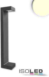 ISOLED LED Wegeleuchte Poller-1, 60cm, 7W, sandschwarz, warmweiß