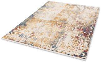 Teppich in Vintage gold aus 100% Polyester - 190x133x0,6cm (LxBxH)