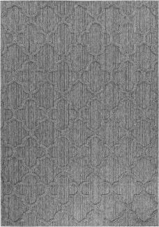Outdoor Teppich Piero rechteckig - 240x340 cm - Grau