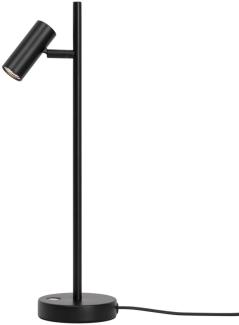 Nordlux OMARI LED Tischlampe schwarz 320lm Touchdimmer 15,5x10x40cm