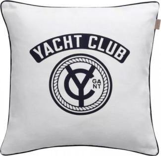 Gant Home Kissenhülle Yacht Club Cushion Weiß (50x50cm) 853099801-110