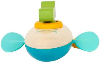 Legler Small Foot Wasserspielzeug Aufzieh-Kanu Krokodil, Spielzeug, ab 24 Monate, 11655