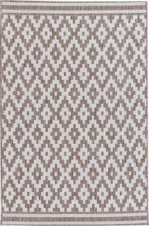 Dekoria Teppich Modern Rhombs mink/wool 120x170cm