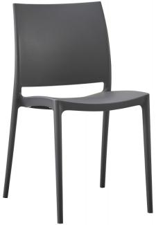 Stuhl Meton (Farbe: dunkelgrau)