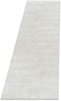 Hochflor Teppich Baquoa Läufer - 80x250 cm - Natur