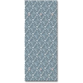 Queence Garderobe - "Mente" Druck auf hochwertigem Arcylglas inkl. Edelstahlhaken und Aufhängung, Format: 50x120cm