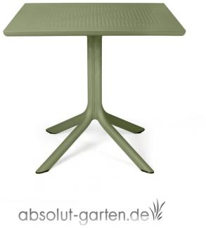 Tisch Clip Kunststoff (Agave 80 x 80 cm)
