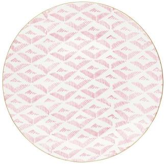 Kassandra Speiseteller pale pink 25,3 cm