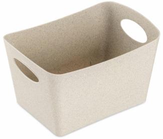 Koziol Aufbewahrungsbox Boxxx S, Kiste, Bottich, Organic Recycled, Recycled Desert Sand, 1 L, 1405121
