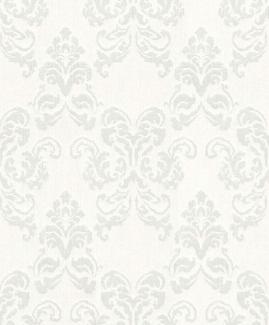 Casa Padrino Barock Textiltapete Creme / Grau 10,05 x 0,53 m - Deko Accessoires im Barockstil
