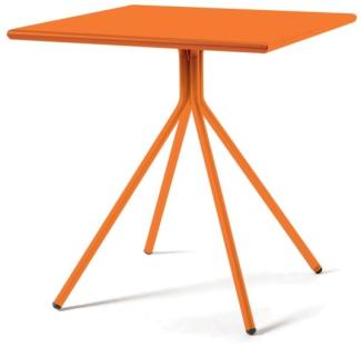 Balkontisch Rick 70x70x75 cm orange