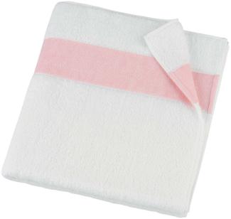 Feiler Handtücher Exclusiv mit Chenillebordüre | Badetuch 100x150 cm | rose