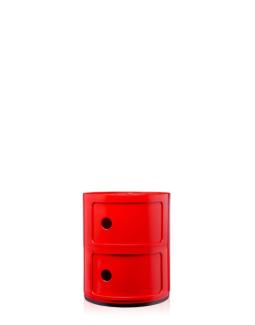 Componibili Container mit zwei Elementen rot