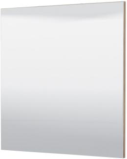 Wandspiegel >Sabac< in Artisan Eiche - 80x80x2cm (BxHxT)