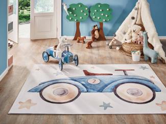 Kinderteppich Sweet Dreams - Auto, Farbe: Auto, Größe: 80x150 cm