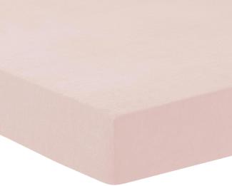 Traumschlaf Spannbettlaken, Frottee Stretch, rosa, 180 x 200 - 200 x 200 cm