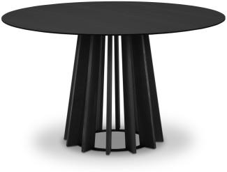 Micadoni 4-Sitzer Tisch Mojave 145cm | Oberfläche Black Oak