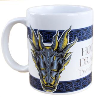 Game of Thrones Day of the Dragon Keramiktasse 325 ml mit Schrift & Drachenkopf