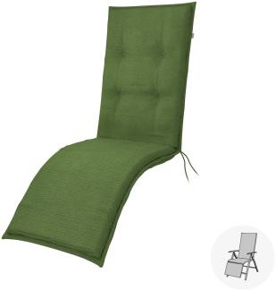 Doppler Sitzauflage "Star" Relax, dunkelgrün, für Relaxliege (170 x 48 x 6 cm)