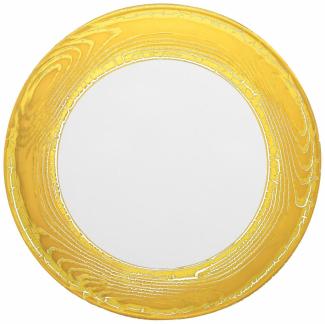 Eisch Tortenplatte Goldleaf Gold, Kuchenplatte, Tortenständer, Kristallglas, Gold, 31 cm, 77530131