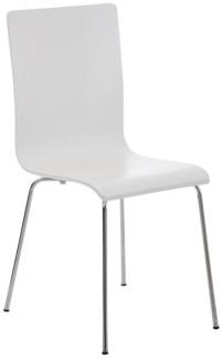 Besucherstuhl Pepe 1 Stuhl Weiß