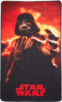 Star Wars Teppich- 067 x 125 cm "Dath Vader- der von Luke und Leia", SW6