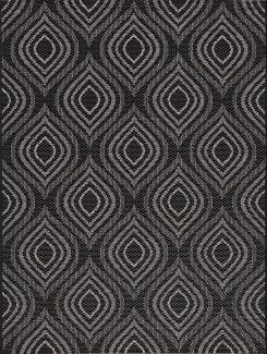 Dekoria Teppich Breeze black/ clif grey 120 x 170 cm