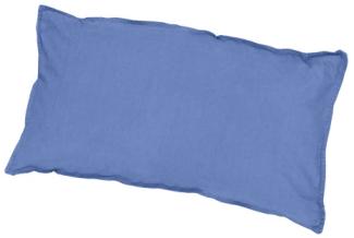 Traumhaft gut schlafen Stone-Washed-Bettwäsche aus 100% Baumwolle, in versch. Farben und Größen : 40 x 80 cm : Jeans