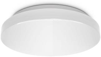 Deckenleuchte Bad rund Badezimmer-Lampe flach IP44 Schlafzimmer Küche Flur 10W