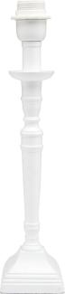 PR Home Salong Tischlampe weiß E27 53x10x10cm